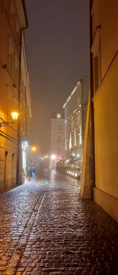 Mgła wieczorem w Krakowie – zdjęcie 7