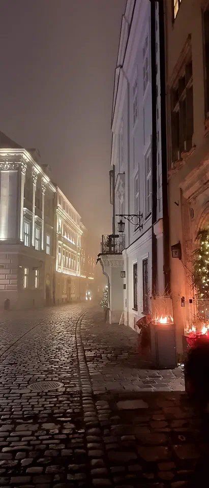 Mgła wieczorem w Krakowie – zdjęcie 10
