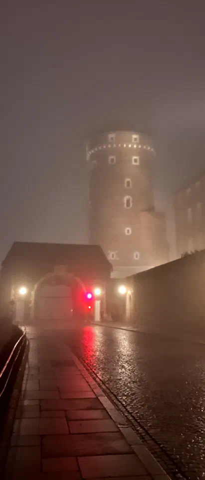 Mgła wieczorem w Krakowie – zdjęcie 26