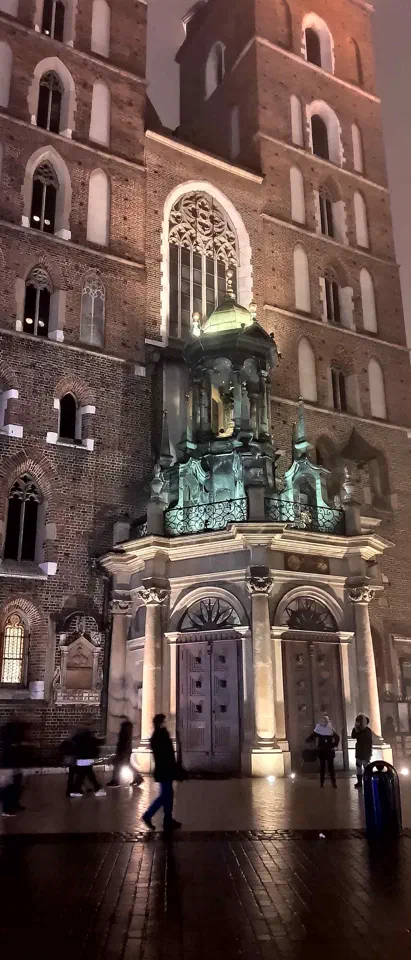 Mgła wieczorem w Krakowie – zdjęcie 5