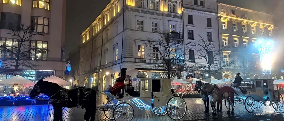 Mgła wieczorem w Krakowie – zdjęcie 5